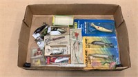 Approx 12 lures, Rapala, Rine Hart, Hohnson's,