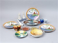 Asian Lusterware & Other Dishes
