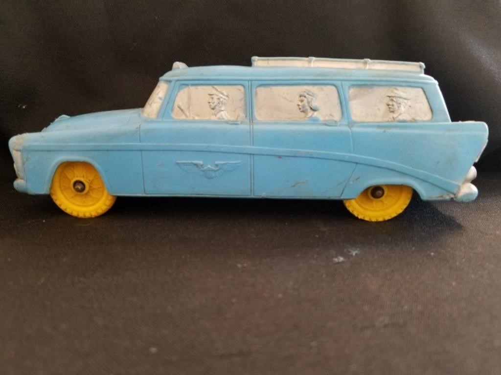Vintage Made In USA Plastic Toy Car