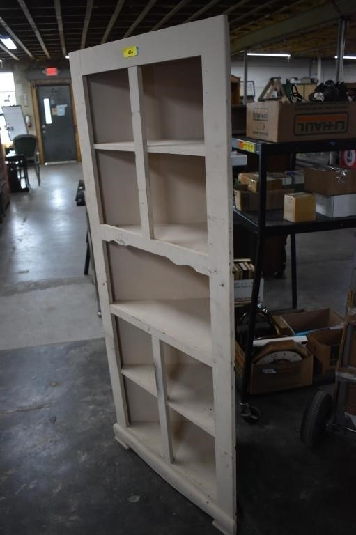 Wood Corner Display Cabinet 68' Tall 30" Wide