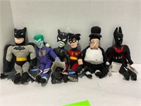 Lot of assorted, plush Batman Warner, brother,