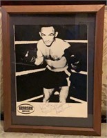 Autographed Photograph of Boxer "Carmen Basilio"