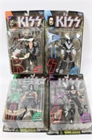 (4) KISS ULTRA-ACTION FIGURES