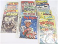 LOT OF WESTERN COMIC BOOKS AND MAGAZINES