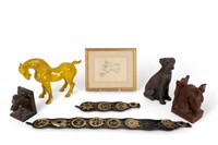 Vintage Equestrian + Dog Grouping