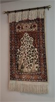 Silk Carpet on Hanger display