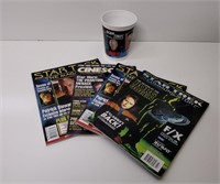 Star Trek Magazines and Cup