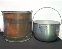 Antique buckets