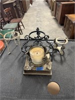 Assorted Pillar Candle Holders