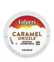 Folgers Caramel Drizzle Flavored Coffee, 72 K
