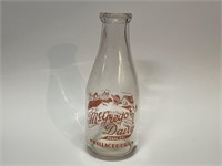 McGregor's Dairy Wallaceburg Milk Bottle