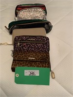 Ladies wallets & makeup bags