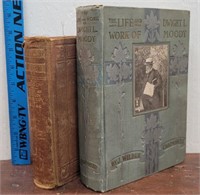 2 Dwight L Moody books - 1900 (full of nice