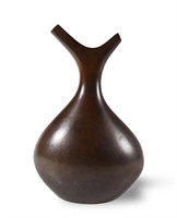 Japanese Mid-Century Bronze Vase