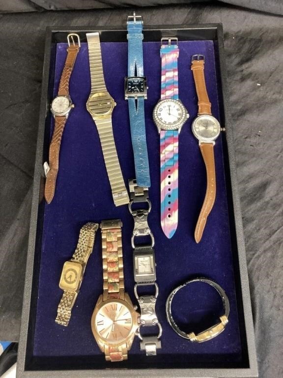 LOT OF 9 WATCHES