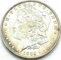 1886 Philadelphia Morgan Silver Dollar