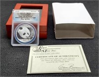 2018 Slab China Panda ANACS MS70 w/