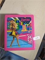 Barbie Carrying Case w/ Barbies & Clothes