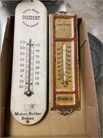 2 THERMOMETERS ADVERTISING