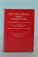 The One Volume Bible Commentary