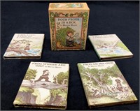 VTG "Four Frogs In A Box" Book Collection M. Mayer