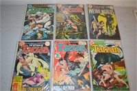 Six Tarzan Comics