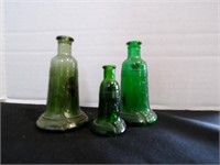 3 vintage Liberty Bell bitters