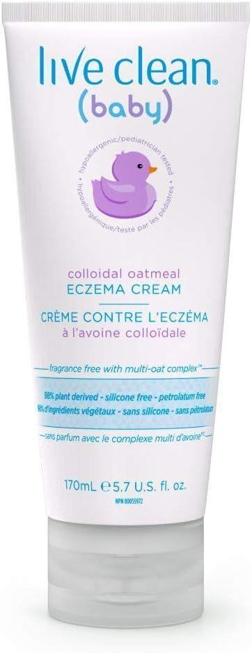 Live Clean Baby Colloidal Oatmeal Eczema Cream