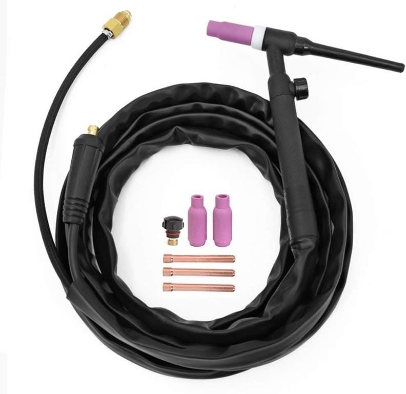 (new)HZXVOGEN TIG Welding Gun WP17V 4M Cable with