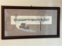 D. Morgan 1995 Winter Signed Print