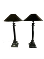 Pair of Vintage Bedside Table Lamps