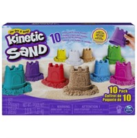 Kinetic Sand Castle Containers - Multicoloured