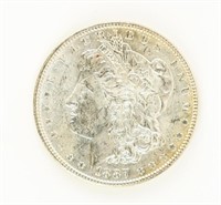 Coin 1887-P Morgan Silver Dollar-BU