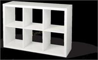 Invermere 6-Cube Storage Organizer  White