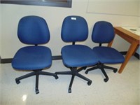 (3) Office Chairs from Room #414