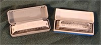 Two HOHNER - Silver Tone and Blues Band