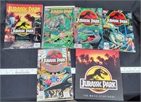 Jurassic Park Comics Set 1-4 & Storybook