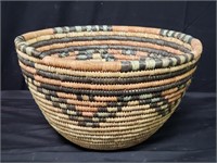 Hand-woven basket