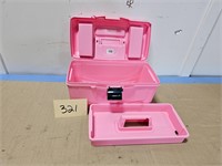Pink Tool or Tackle Box