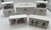 4 pcs Dept 56 Fire Related Accessories in boxes