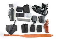 Lot of Holsters, Mags, Pouches, Slings