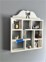 SHELF WITH CONTENTS