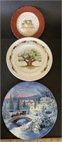 (3)COLLECTOR PLATES-ASSORTED