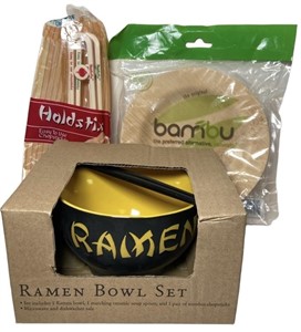 NEW Ramen Bowl Set & Chopsticks
