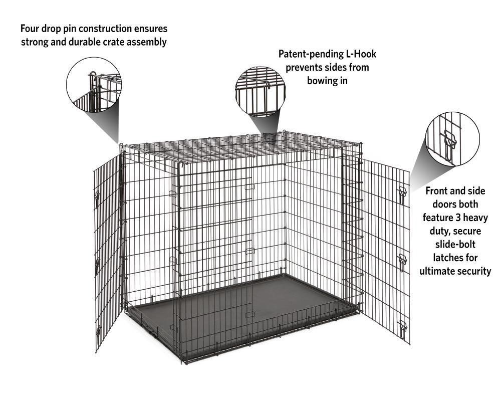 54 L x 37 W x 45 H Dog Crate