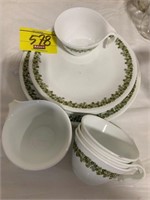 16 PIECES OF CORELLE SPRING BLOSSOM CHINA