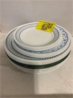 SET OF 24 CORELLE PLATES OF ALL PATTERNS