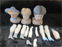 Vintage Porcelain Doll Kits