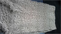 CROCHETED LACE TABLECLOTH