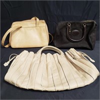 Group of women's handbags